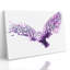 Abstract Barn Owl - Wrapped Canvas Painting