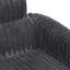 Fauteuil pivotant en velours Luxe