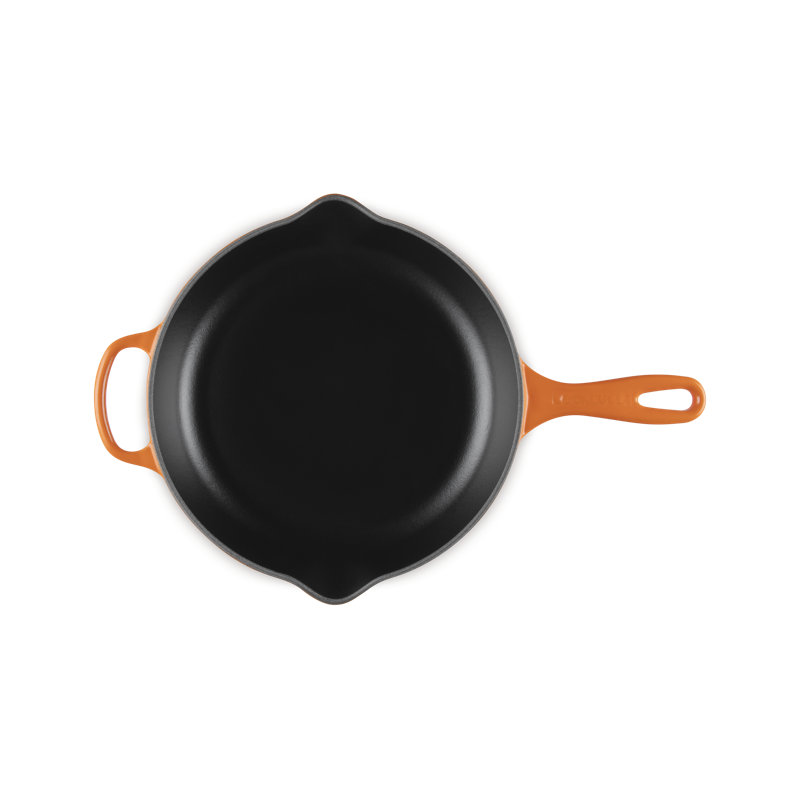 Le Creuset Enameled Cast Iron Skillet, Flame