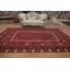 Tapis oriental kilim à teinture végétale 8 x 13