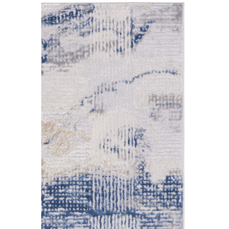 Palma Performance Abstract Rug, Rectangle 5'3" x 7'6"