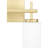 Wilburn Integrated LED Satin Brass Vanity Light-606088957