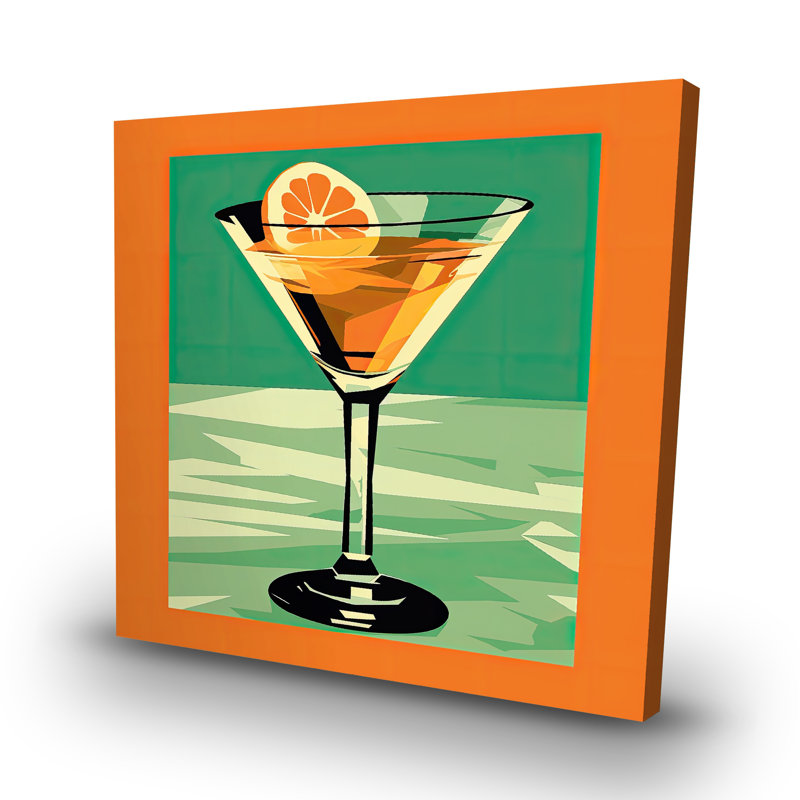 The margarita - 32"x32" art on canvas