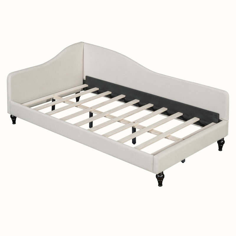 L-Shaped Daybed, Beige, Twin