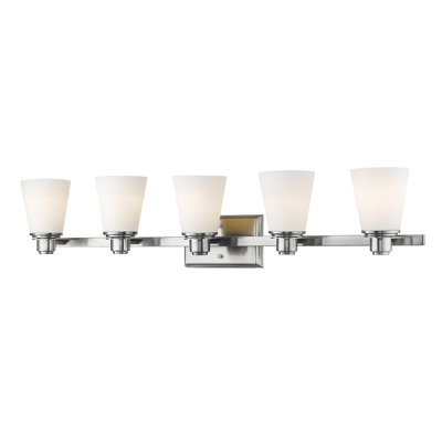 Éclairage pour meuble-lavabo 5 lumières Whelchel