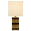 Lampe de table de style tonneau de 15,5 po Hyeres-49209190