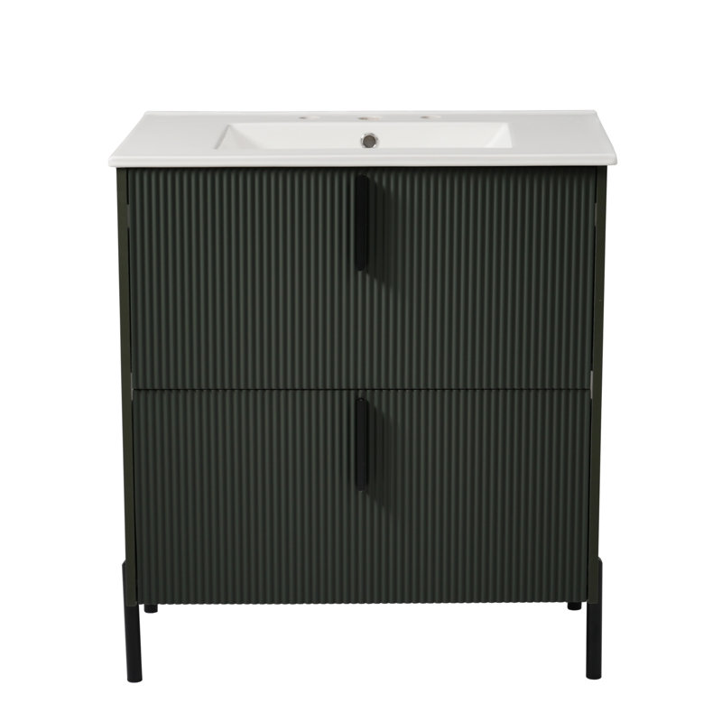 30" Single Bathroom Vanity Set