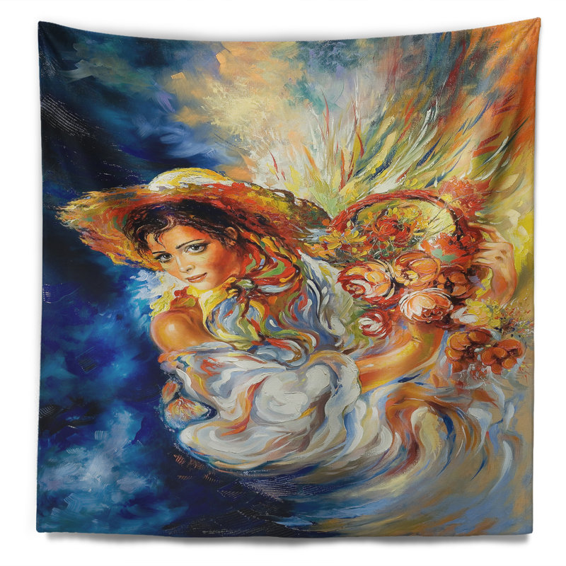 Polyester Tapestry, 32" H x 39" W