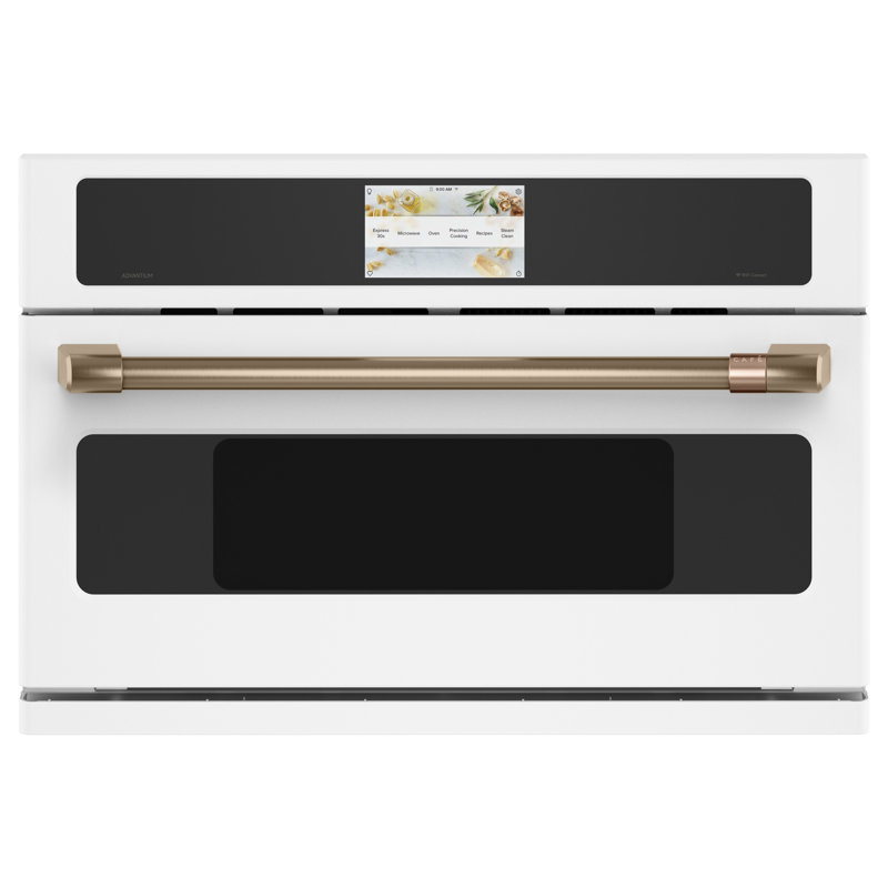 Café 30" Smart Five In One Oven With 120V Advantium Technology, Matte White