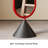 Luxury-Style Iron Artistic Rotating Arched Full-Length Mirror