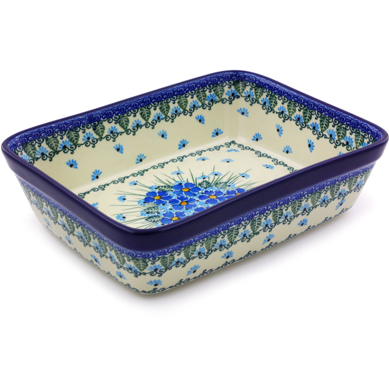 The Holiday Aisle® Rowen Rectangle Stoneware Baker Bakeware