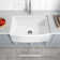 Prisma 36'' L Farmhouse / Apron Single Bowl Solid Surface Kitchen Sink