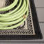 Tapis intérieur / extérieur ivoire / noir Arneshia-70428432