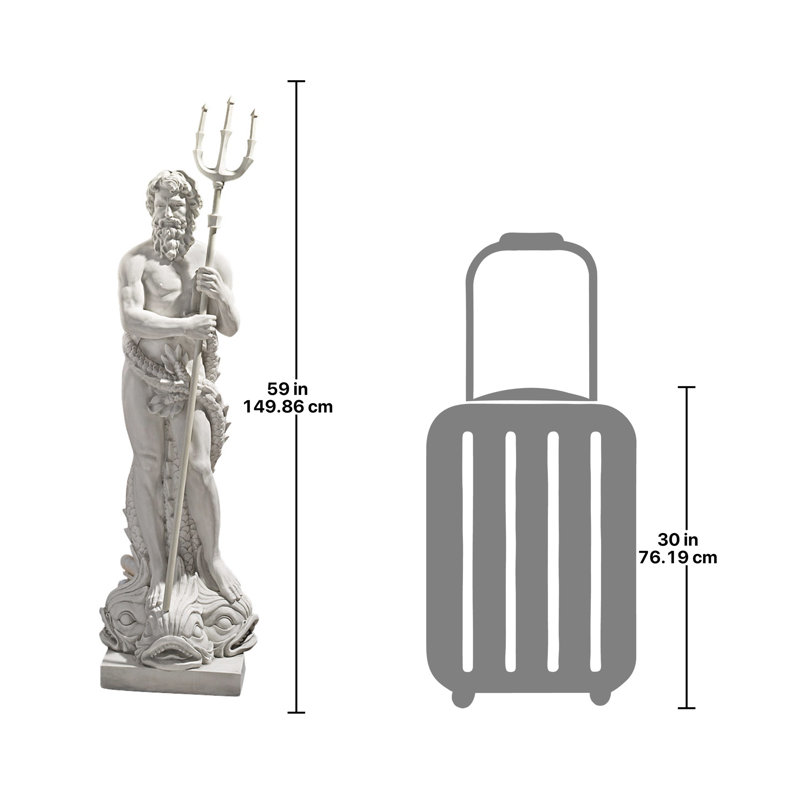 Weather Resistant UV Resistant Plastic Garden Statue