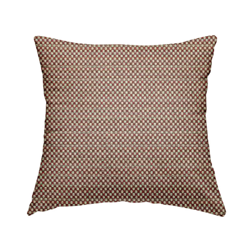 Denyelle Geometric Square Throw Cushion, Pink, 55cm H x 55cm W x 5cm D