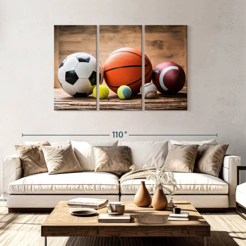 Ballons de sport Sireci, H 48 po x l 74 po
