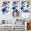 «Blue Cherry Blossom Beauty III» - art mural fleur de cerisier-1946091349-1946091352