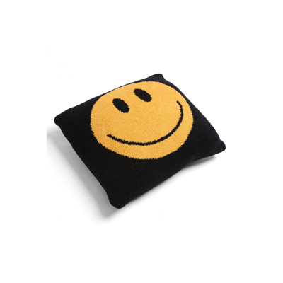 Housse de coussin de luxe Happy Face
