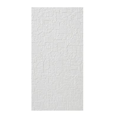 Flexible Stone Panel Castle Stone Effect Cream Lightweight Wall Cladding 600x1200mm Pack of 2