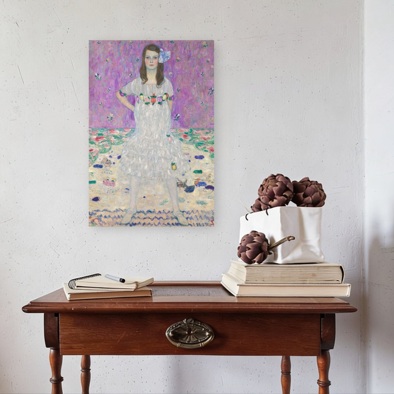Mada Primavesi, 1912-13 Expressionist Surreal Vibrant Portrait Wall Art Print, 60.96cm H x 40.64cm W