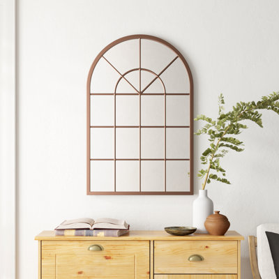 Beauvais Metal Flat Wall Mirror