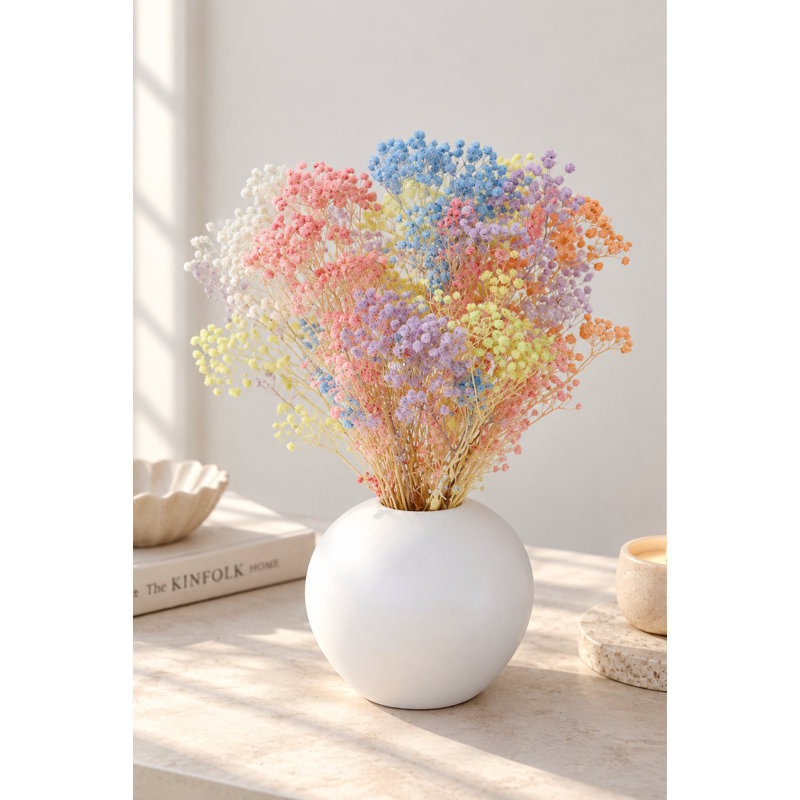 Pastel Dried Baby’s Breath Bouquet