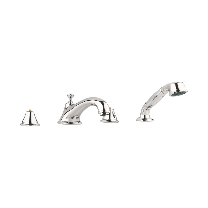 Seabury® Double Handle Deck Mounted, Polished Nickel Infinity