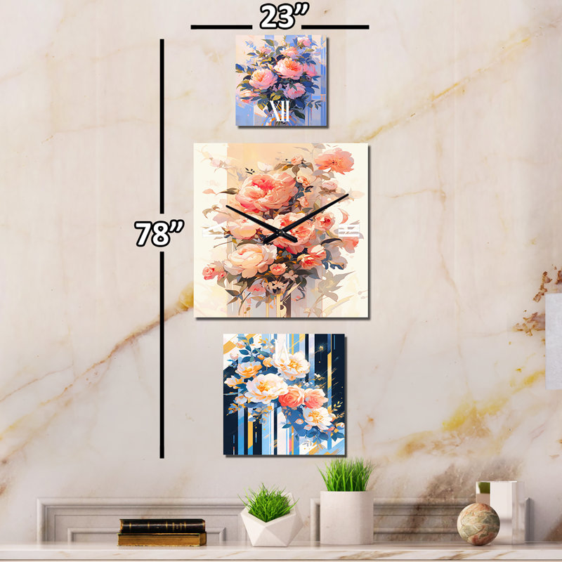 Riquel Metal Wall Clock