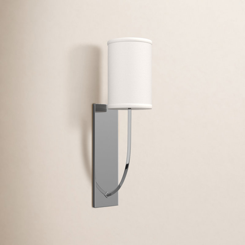 Colton 1 - Light Armed Sconce, Polished Nickel