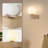 1-Light Stone Wall Sconce Hallway Wall Light Fixtures Small Wall Sconce