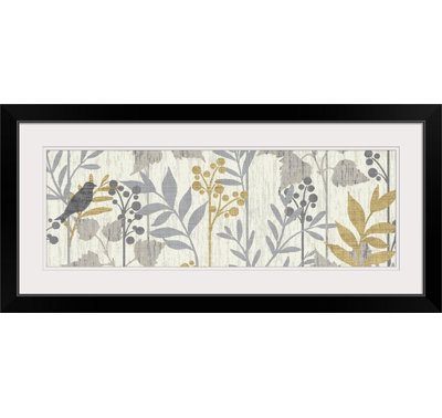 « jardin leaves panel i », impression