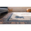 Tapis antique antique chinois à motif ivoire des années 1880
