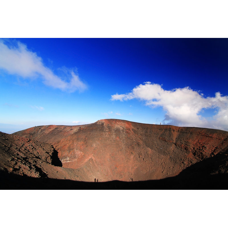 Etna Volcano Slope - Wrapped Canvas Print, 30cm H x 46cm W