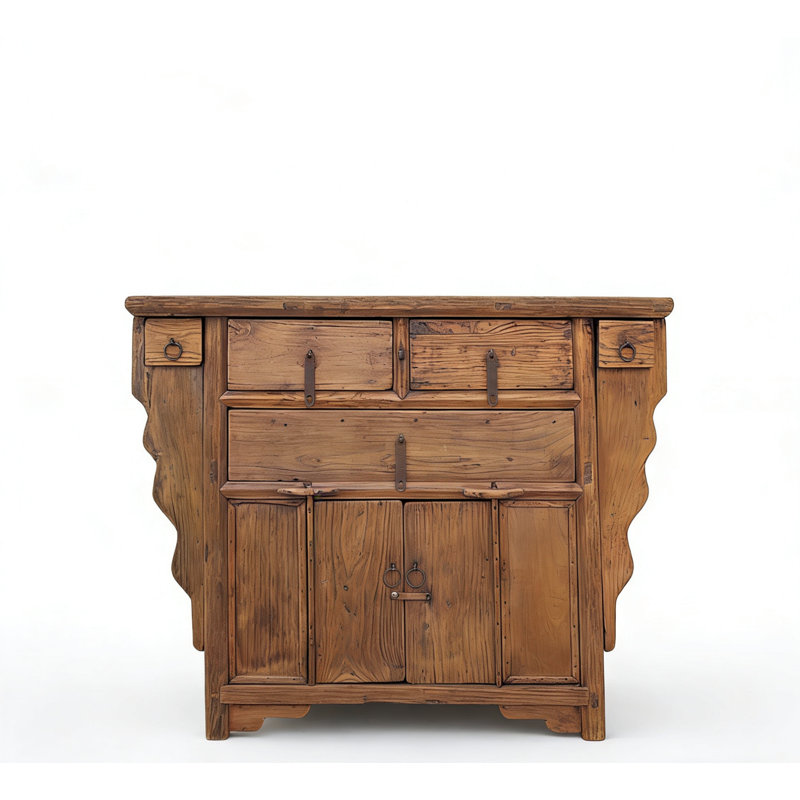 3 Drawer Poplar Sideboard