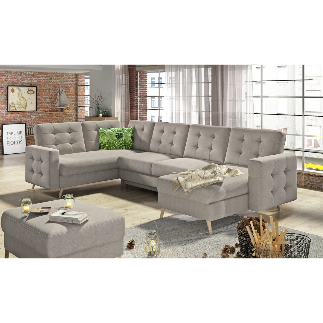 Ecksofa Northwich mit Bettfunktion