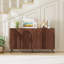 Buffet 59,05 "avec rangement, tablettes réglables