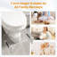 Tabouret de toilette 7 po de hauteur