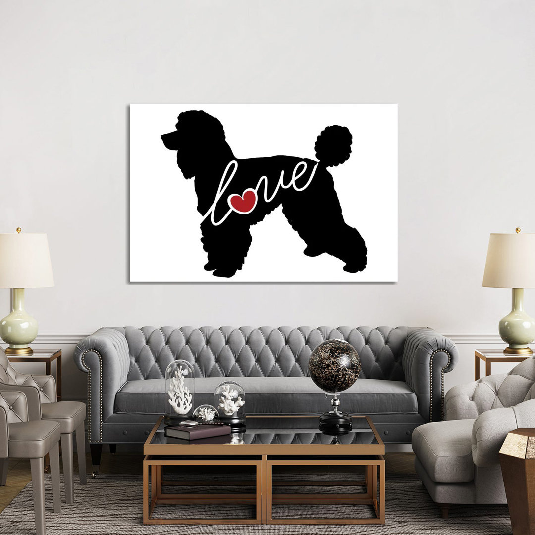 Standard Poodle by Traci Anderson - Gallery-Wrapped Canvas Giclée on Canvas