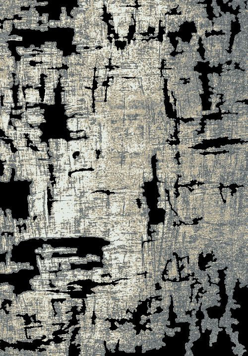 Tapis touffeté gris Burkhalter, Rectangle 7 pi x 10 pi