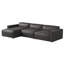 Canapé modulaire en cuir Hamall Nathan-370905937-370923899