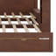 Lit de jour avec bureau amovible, tiroirs de rangement et table d'appoint hydraulique-1336695714-1336695715