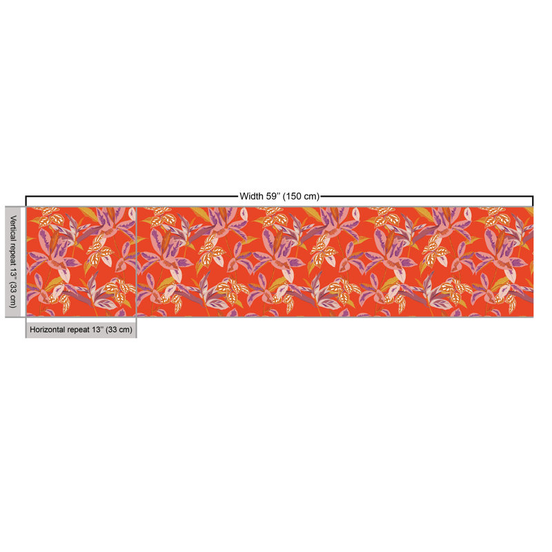 Patchen Exotic Leaves Fabric