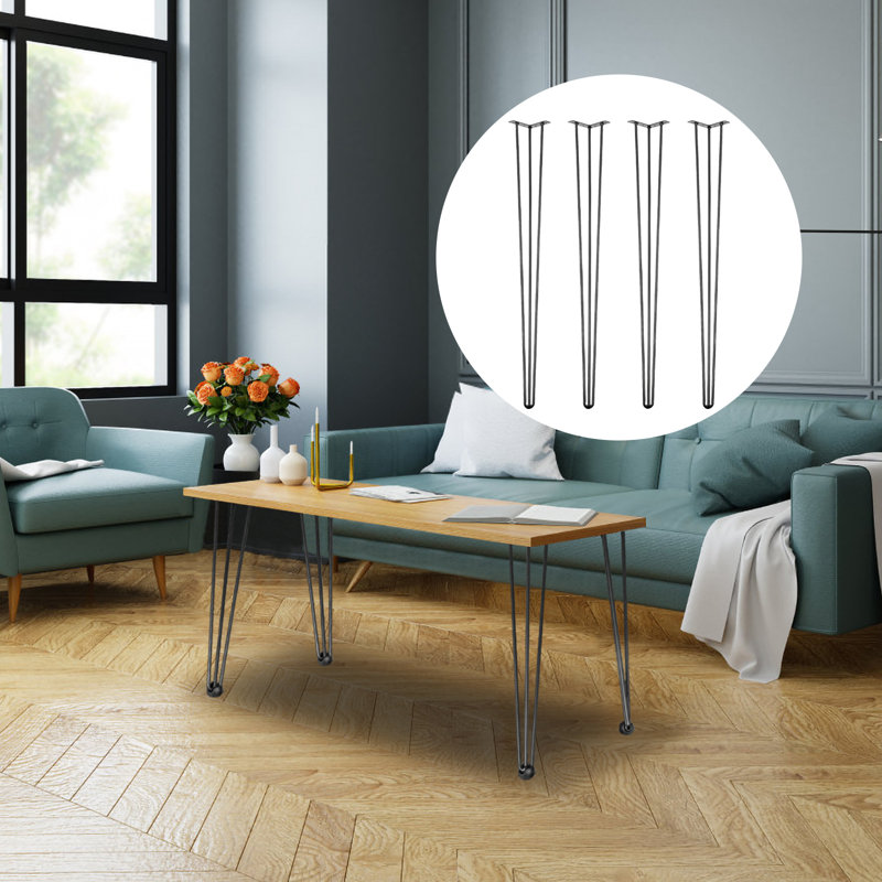 Eavan Table Leg, 40" H x 4.3" W x 4.3" D