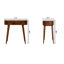 Console en bois massif Gunel