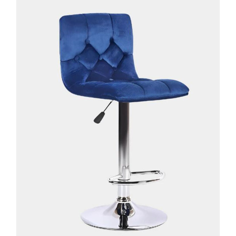 Younge Adjustable Stool, Blue