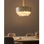 AGUARICO Glass Brass Chandelier