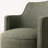 19" Upholstered Fully Assembled Swivel Dining Armchair-101219271