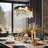 Irma Dimmable LED Wagon Wheel Chandelier