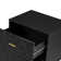 Pruneda 2-Drawer Nightstand with Metal Legs