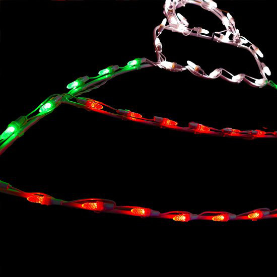 Ornament LED with Striped 48"